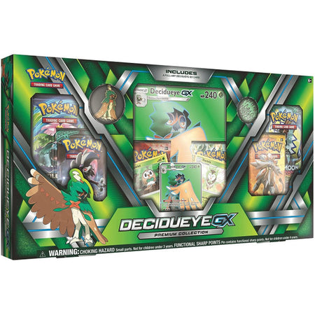 Pokemon TCG: Sun & Moon Guardians Rising - Decidueye GX Premium Collection Box Card Game Pokemon   