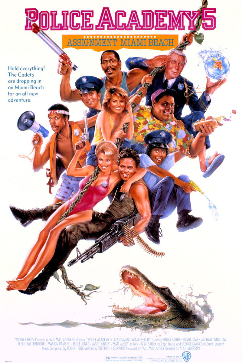 Police Academy: The Complete Collection - 7 Films [Blu-Ray Box Set] DVDs & Blu-Rays Warner Bros.   