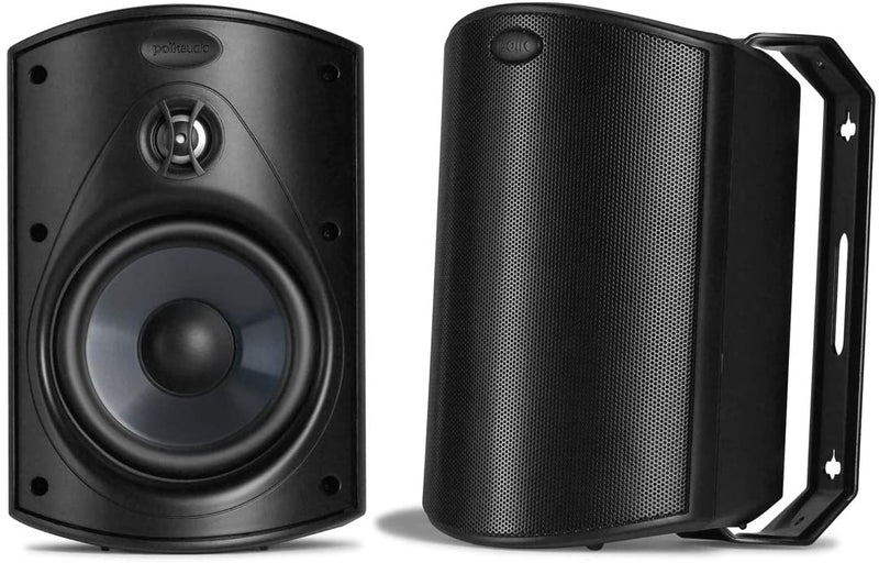 Polk Audio Atrium 6 All-Weather Outdoor Speakers - Black [Electronics] Electronics Polk Audio   