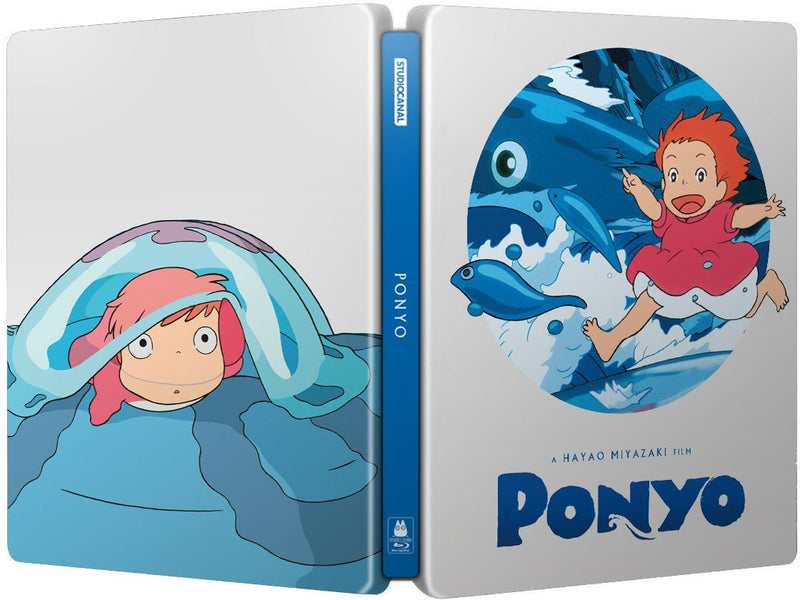 Ponyo - Limited Edition Collectible SteelBook [Blu-Ray] DVDs & Blu-Rays Studio Ghibli   