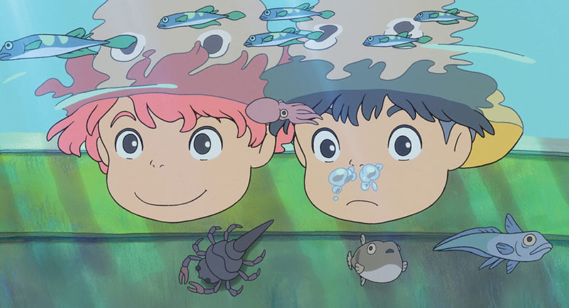 Ponyo - Limited Edition Collectible SteelBook [Blu-Ray] DVDs & Blu-Rays Studio Ghibli   