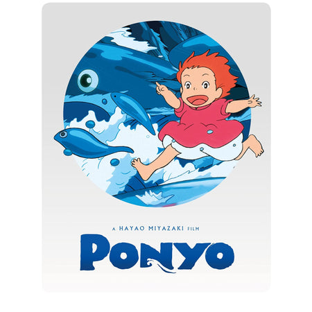 Ponyo - Limited Edition Collectible SteelBook [Blu-Ray] DVDs & Blu-Rays Studio Ghibli   