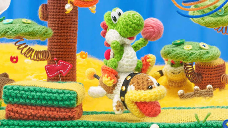 Poochy and Yoshi's Woolly World [Nintendo 3DS] Nintendo 3DS Video Game Nintendo   