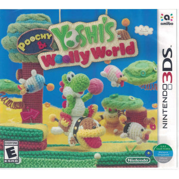 Poochy and Yoshi's Woolly World [Nintendo 3DS] Nintendo 3DS Video Game Nintendo   