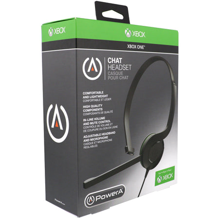 PowerA Chat Headset [Xbox One Accessory] Xbox One Accessories Microsoft   