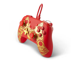 PowerA Enhanced Wired Controller for Nintendo Switch - Golden M [Nintendo Switch Accessory] Nintendo Switch Accessories PowerA   