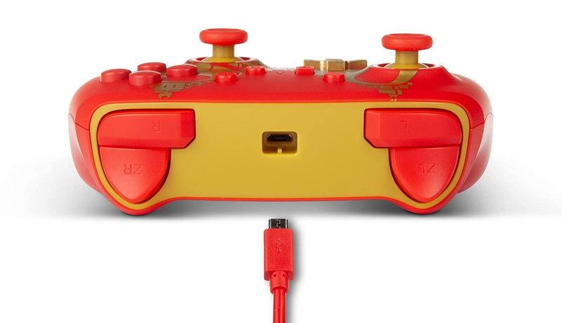 PowerA Enhanced Wired Controller for Nintendo Switch - Golden M [Nintendo Switch Accessory] Nintendo Switch Accessories PowerA   