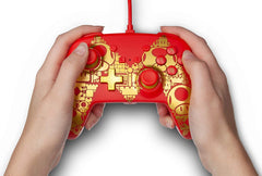 PowerA Enhanced Wired Controller for Nintendo Switch - Golden M [Nintendo Switch Accessory] Nintendo Switch Accessories PowerA   