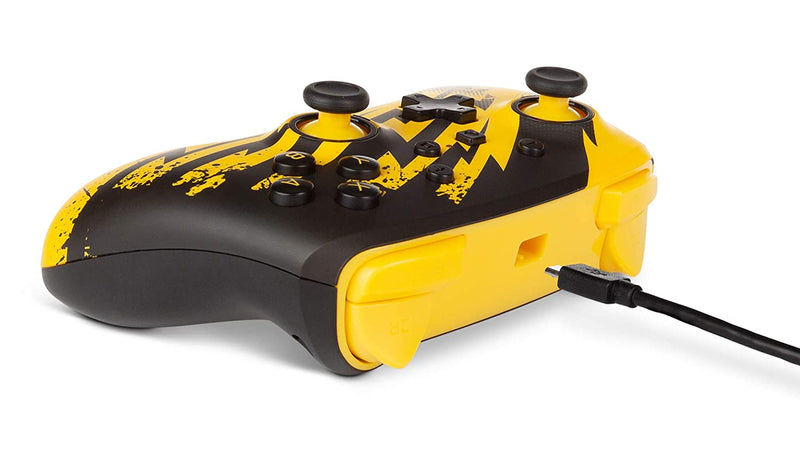 PowerA Enhanced Wired Controller for Nintendo Switch - Pikachu Lightning [Nintendo Switch Accessory] Nintendo Switch Accessories PowerA   