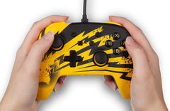 PowerA Enhanced Wired Controller for Nintendo Switch - Pikachu Lightning [Nintendo Switch Accessory] Nintendo Switch Accessories PowerA   