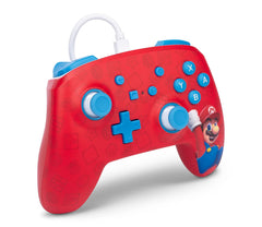 PowerA Enhanced Wired Controller for Nintendo Switch - Woo-hoo! Mario [Nintendo Switch Accessory] Nintendo Switch Accessories PowerA   