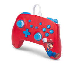 PowerA Enhanced Wired Controller for Nintendo Switch - Woo-hoo! Mario [Nintendo Switch Accessory] Nintendo Switch Accessories PowerA   