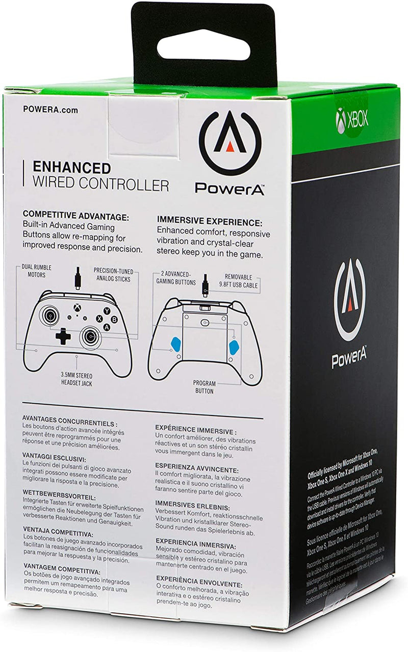 PowerA Xbox One Enhanced Wired Controller - Emerald Fade [Xbox One Accessory] Xbox One Accessories PowerA   