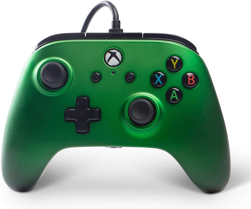 PowerA Xbox One Enhanced Wired Controller - Emerald Fade [Xbox One Accessory] Xbox One Accessories PowerA   