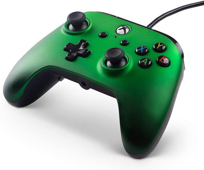 PowerA Xbox One Enhanced Wired Controller - Emerald Fade [Xbox One Accessory] Xbox One Accessories PowerA   