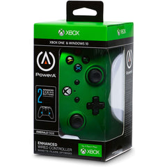 PowerA Xbox One Enhanced Wired Controller - Emerald Fade [Xbox One Accessory] Xbox One Accessories PowerA   