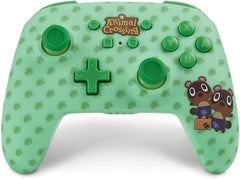 PowerA Nintendo Switch Enhanced Wireless Controller - Animal Crossing: Timmy & Tommy Nook [Nintendo Switch Accessory] Nintendo Switch Accessories PowerA   