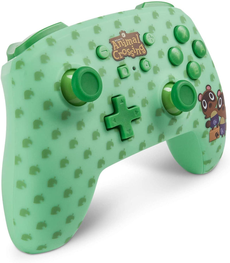 PowerA Nintendo Switch Enhanced Wireless Controller - Animal Crossing: Timmy & Tommy Nook [Nintendo Switch Accessory] Nintendo Switch Accessories PowerA   