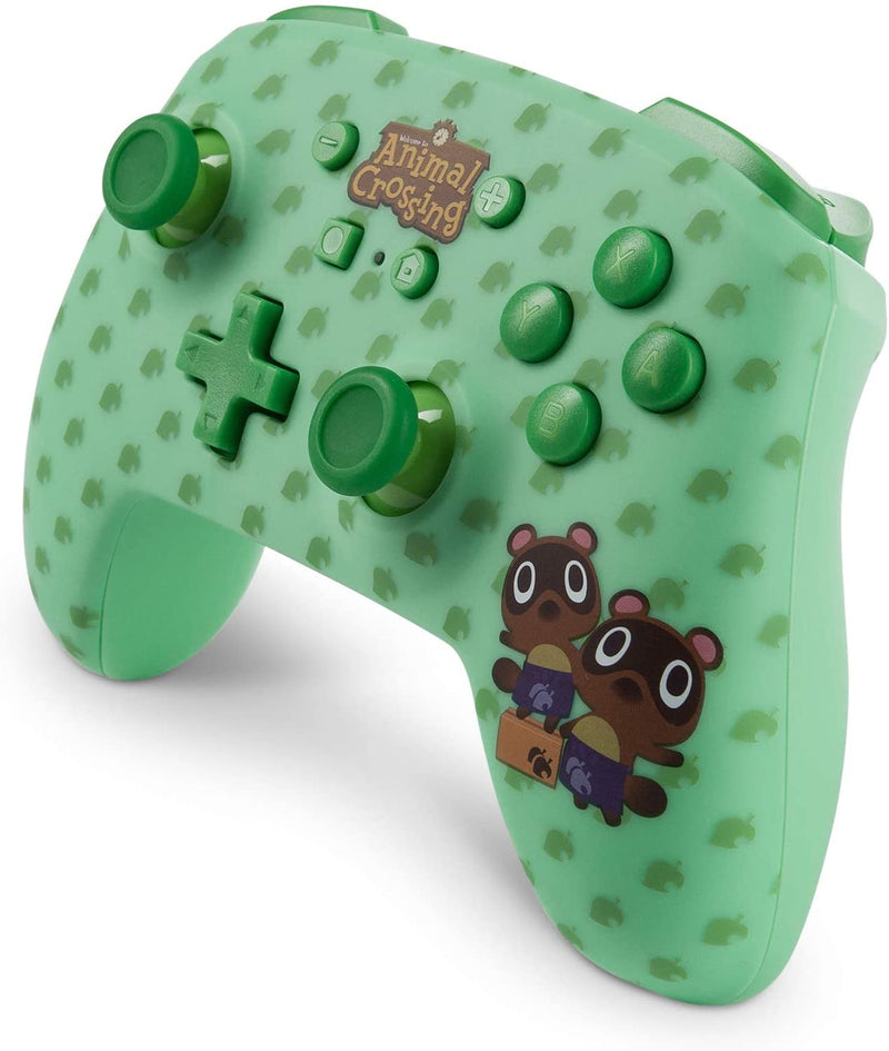 PowerA Nintendo Switch Enhanced Wireless Controller - Animal Crossing: Timmy & Tommy Nook [Nintendo Switch Accessory] Nintendo Switch Accessories PowerA   