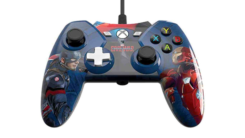 PowerA Xbox One Wired Controller - Captain America: Civil War [Xbox One Accessory] Xbox One Accessories Microsoft   