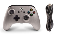 PowerA Xbox One Enhanced Wired Controller - Brushed Aluminum [Xbox One Accessory] Xbox One Accessories PowerA   