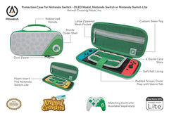 PowerA Protection Case for Nintendo Switch - OLED Model, Nintendo Switch or Nintendo Switch Lite - Animal Crossing: Nook Inc. [Nintendo Switch Accessory] Nintendo Switch Accessories PowerA   