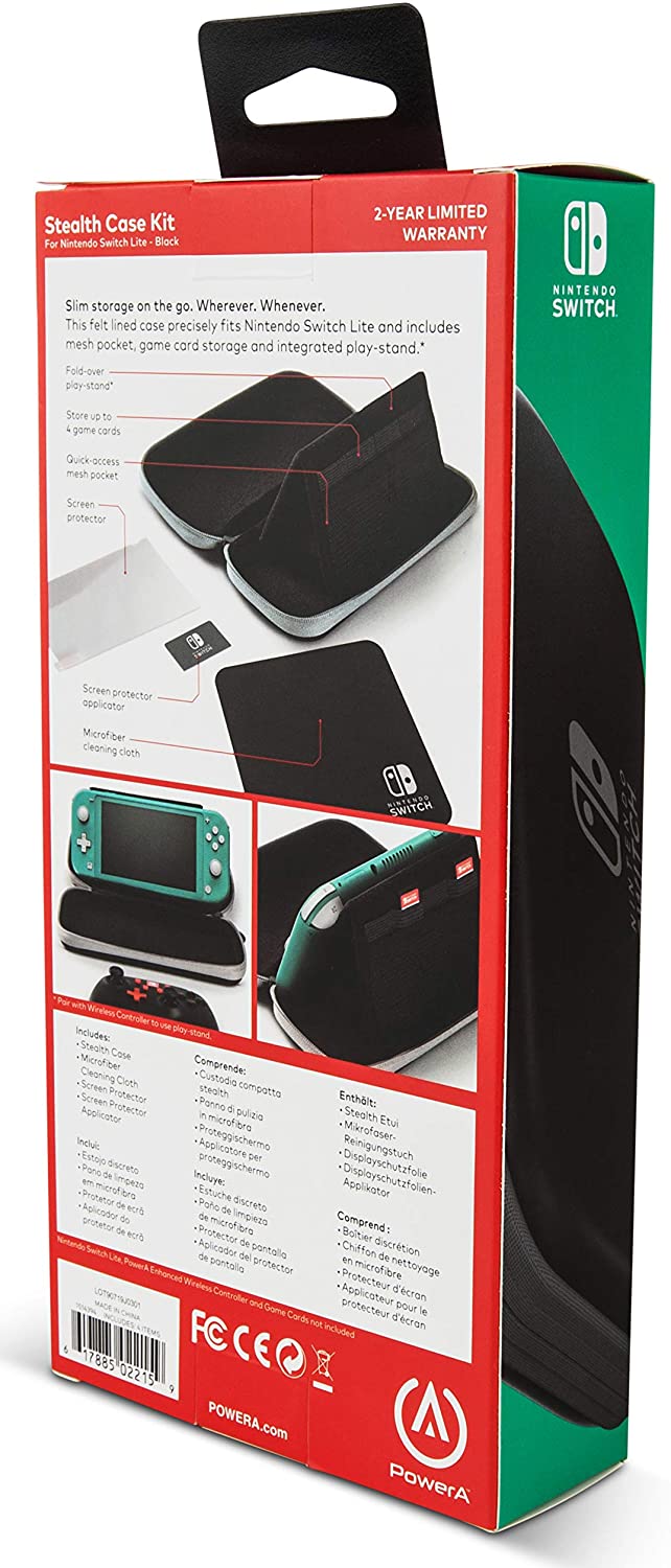 PowerA Stealth Case Kit for Nintendo Switch Lite [Nintendo Switch Accessory] Nintendo Switch Accessories PowerA   