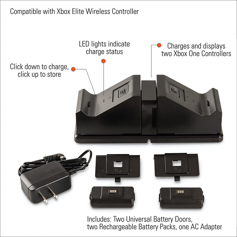 PowerA Xbox One Charging Station with Elite Door [Xbox One Accessory] Xbox One Accessories Microsoft   