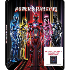 Power Rangers - SteelBook [Blu-Ray + DVD + Digital] Steelbook Lionsgate Films