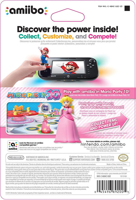 Peach Amiibo - Super Mario Series [Nintendo Accessory] Nintendo Accessories Nintendo   
