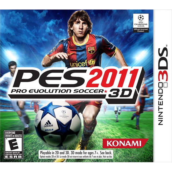 PES Pro Evolution Soccer 2011 3D [Nintendo 3DS] Nintendo 3DS Video Game Konami   