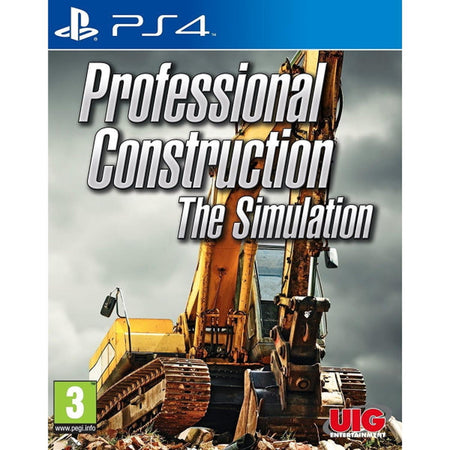 Professional Construction: The Simulation [PlayStation 4] PlayStation 4 Video Game UIG Entertainment   