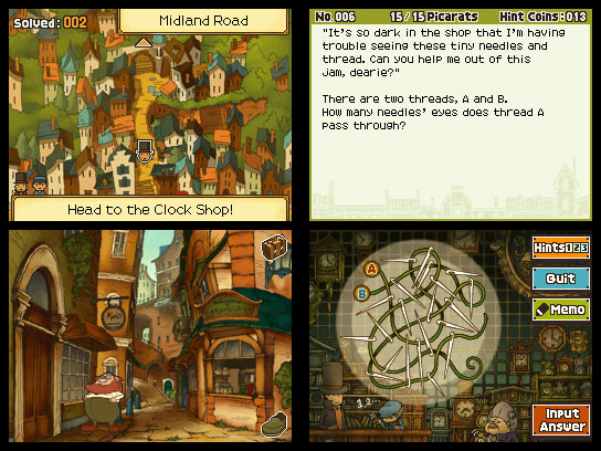 Professor Layton and the Unwound Future [Nintendo DS DSi] Nintendo DS DSi Video Game Nintendo   