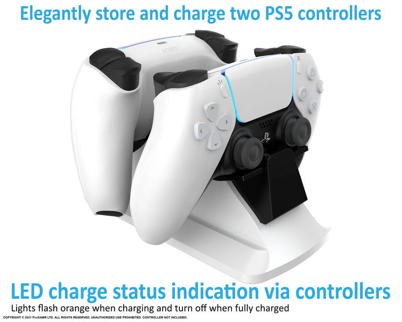 ProGAMR PlayStation 5 Dual Sense Controller Charge Station [PlayStation 5 Accessory] PlayStation 5 Accessories ProGAMR   