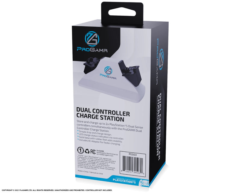 ProGAMR PlayStation 5 Dual Sense Controller Charge Station [PlayStation 5 Accessory] PlayStation 5 Accessories ProGAMR   