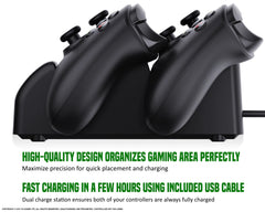 Products ProGAMR Xbox Dual Charge Dock with 2 Additional Batteries for Xbox Series X/S Controllers + Elite [Xbox Series X/S Accessory] Xbox One Accessories ProGAMR   