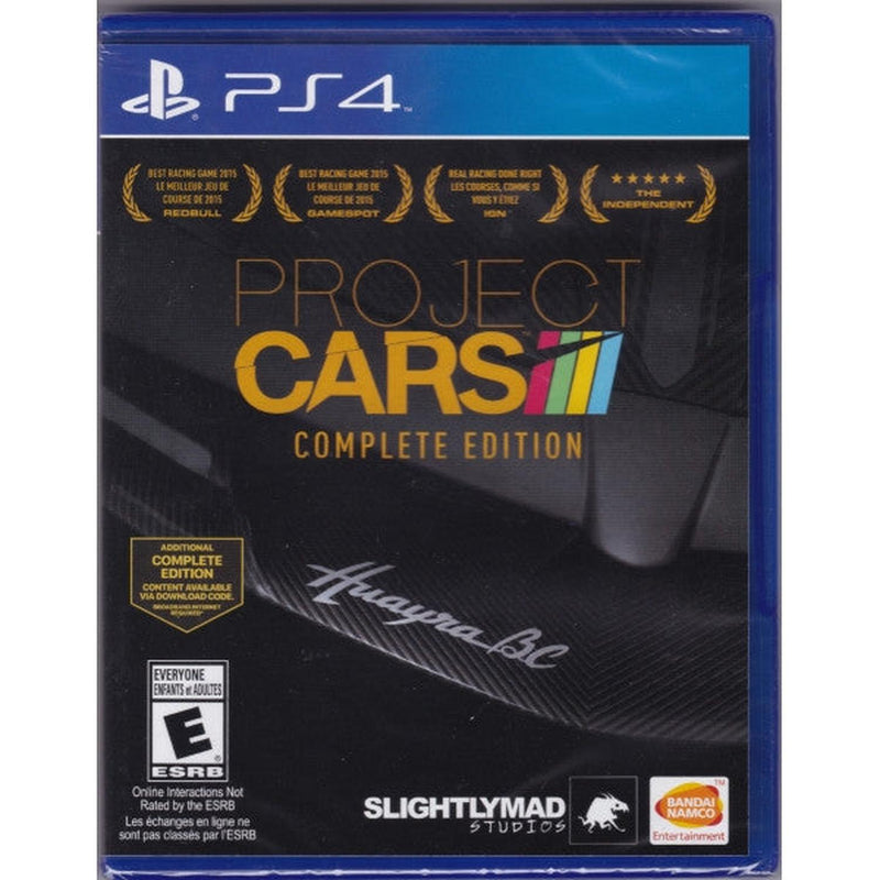 Project Cars: Complete Edition [PlayStation 4] PlayStation 4 Video Game Bandai Namco   