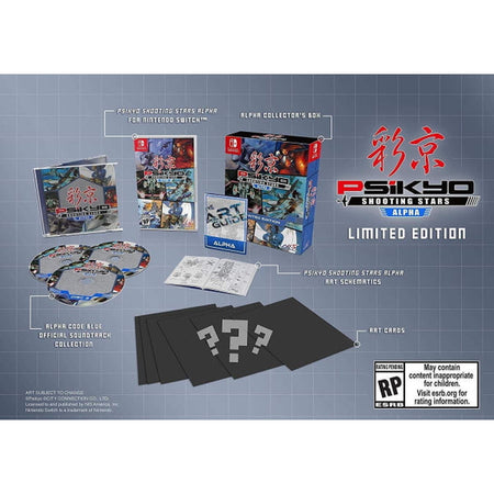 Psikyo Shooting Stars ALPHA: Limited Edition [Nintendo Switch] Nintendo Switch Video Game Nintendo   