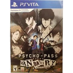 Psycho-Pass: Mandatory Happiness - Limited Edition [Sony PS Vita] Sony PS Vita Video Game NIS America   