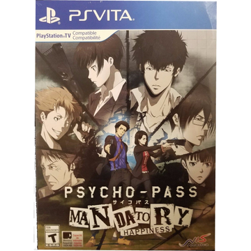 Psycho-Pass: Mandatory Happiness - Limited Edition [Sony PS Vita] Sony PS Vita Video Game NIS America   