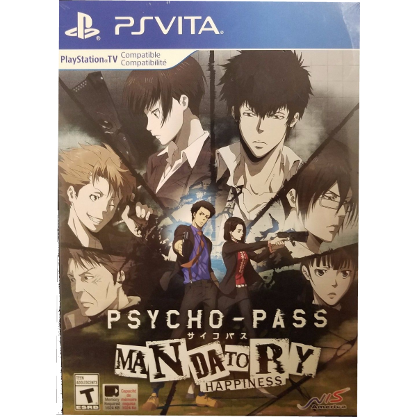 Psycho-Pass: Mandatory Happiness - Limited Edition [Sony PS Vita] Sony PS Vita Video Game NIS America   