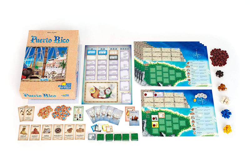 Puerto Rico [Board Game, 3-5 Players] Board Game Rio Grande Games   