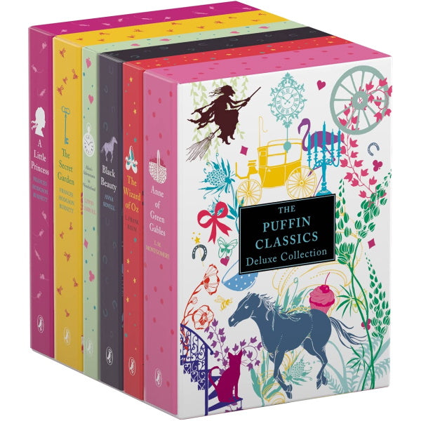 The Puffin Classics Deluxe Collection [6 Hardcover Book Set] Book Penguin Books   