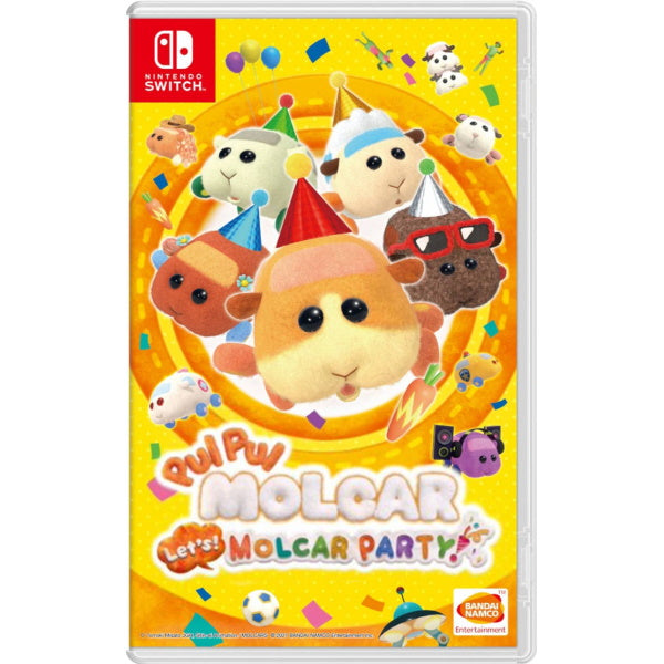 PUI PUI Molcar Let's! Molcar Party! [Nintendo Switch] Nintendo Switch Video Game Bandai Namco   