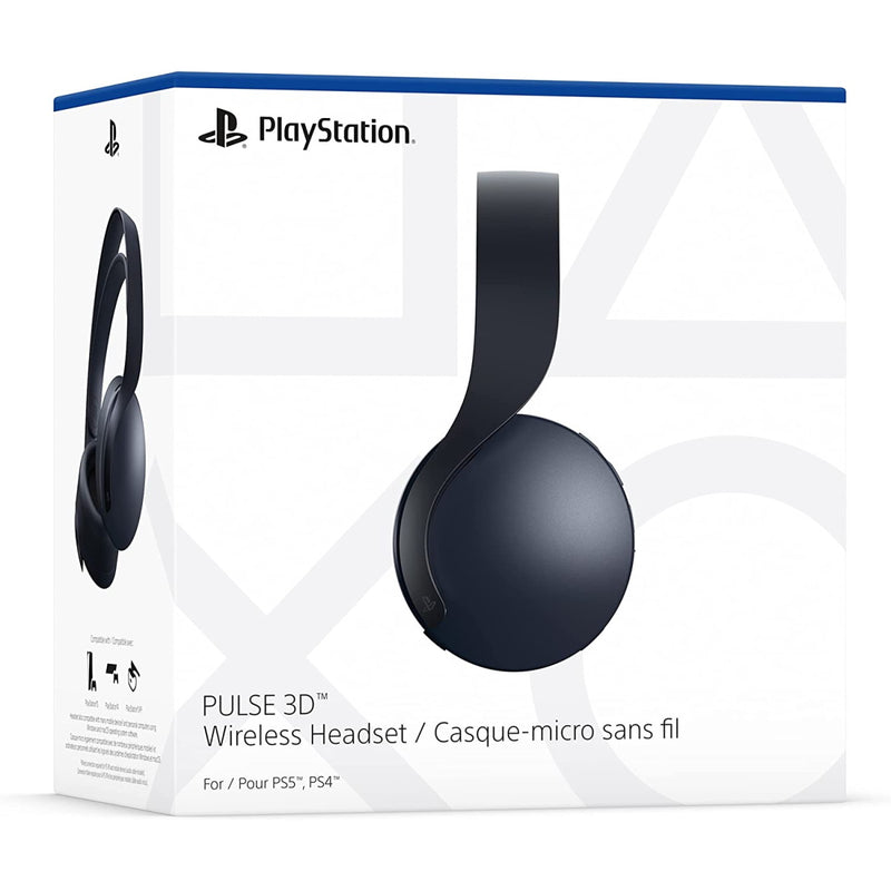 PULSE 3D Wireless Headset - Midnight Black [PlayStation 5 Accessory] PlayStation 5 Accessories Sony   