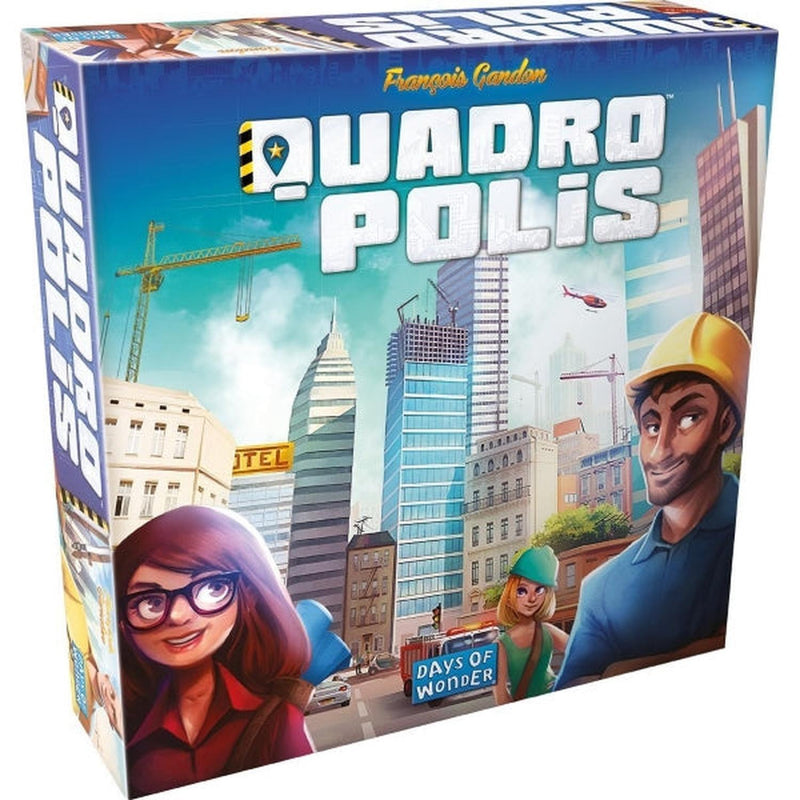 Quadropolis [Board Game, 2-4 Players] Board Game Days of Wonder   