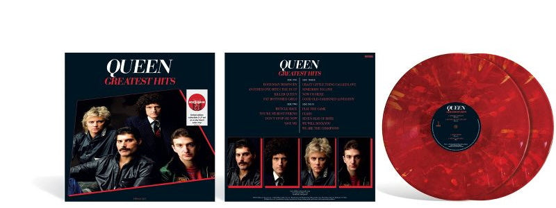 Queen - Greatest Hits - Limited Edition Ruby Blend Color Vinyl [Audio Vinyl] Audio CD/Vinyl Hollywood Records   