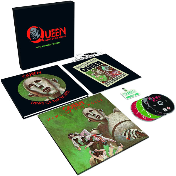 Queen - News Of The World 40th Anniversary Edition Deluxe Box [Audio Vinyl + CD] Audio CD/Vinyl Virgin   