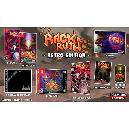 Rack N Ruin - Retro Edition [Nintendo Switch] Nintendo Switch Video Game Premium Edition Games   