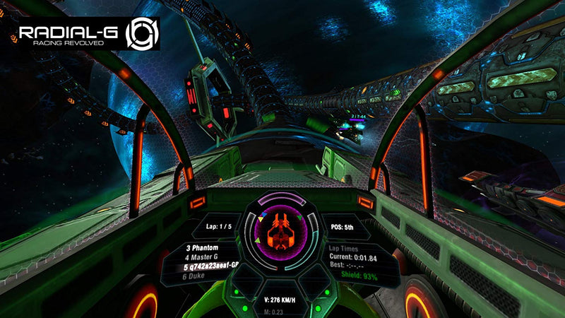 Radial-G: Racing Revolved [PlayStation 4 - VR Compatible] PlayStation 4 Video Game Playstation   